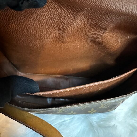 Authentic Louis Vuitton Monogram Cartouchiere MM Crossbody Shoulder Bag - Picture 13 of 14